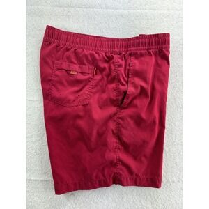 Tommy Bahama Mens Lined Swimsuit Trunks Shorts Red Tag Sz Med Best Fit Lg. 35-38